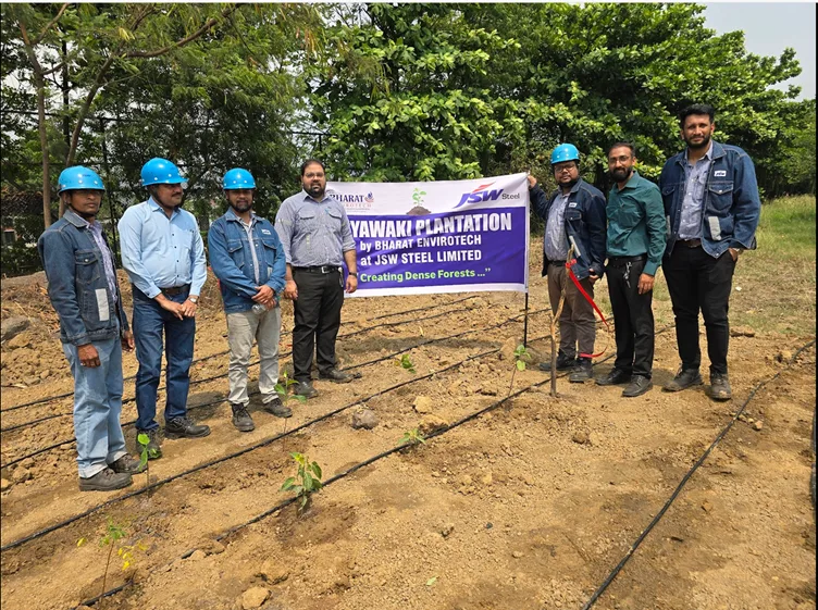 Miyawaki Plantation in Raipur India